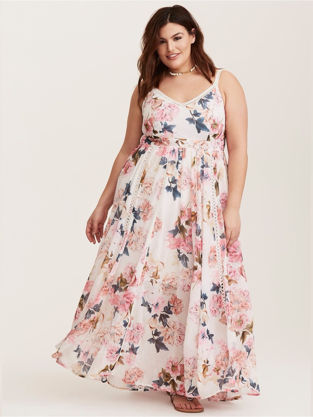 Torrid Floral Maxi Dress